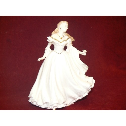 4 - ROYAL WORCESTER FIGURE OF YOUNG GIRL 