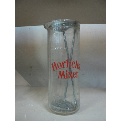 64 - RETRO HORLICKS MIXER WITH STIRRERS