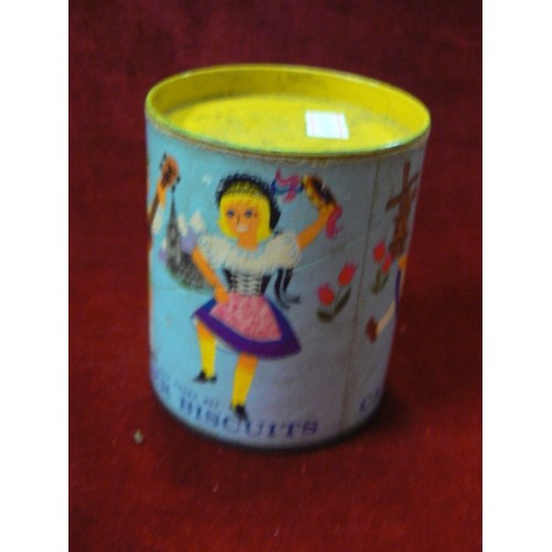 85 - VINTAGE CADBURY MILK CHOCOLATE FINGER BISCUIT TIN