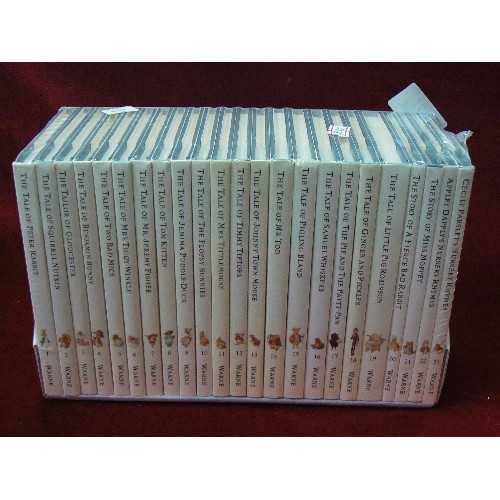 87 - THE WORLD OF PETER RABBIT BOOKS COMPLETE COLLECTION OF ORIGINAL TALES 1-23 SEALED