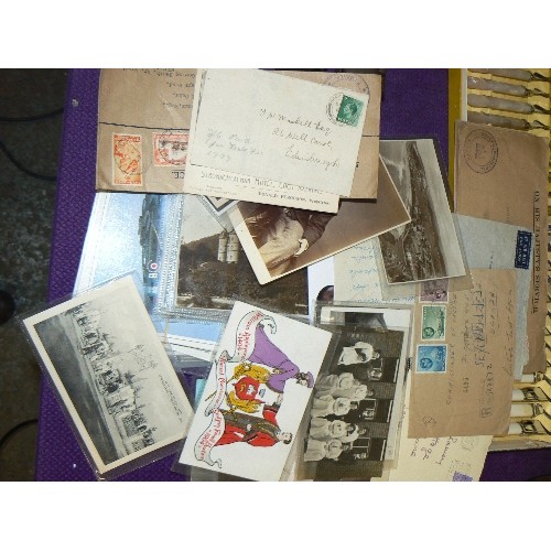 147 - COLLECTION OF VINTAGE PHOTOS AND POSTCARDS