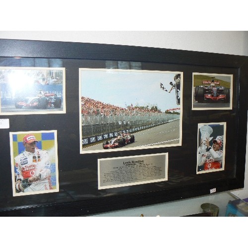 156 - LEWIS HAMILTON 9 POSITION FINISHES IN 9 RACES PHOTO DISPLAY