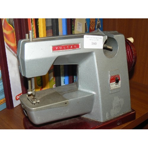 160 - VULCAN VINTAGE SEWING MACHINE (SMALL)