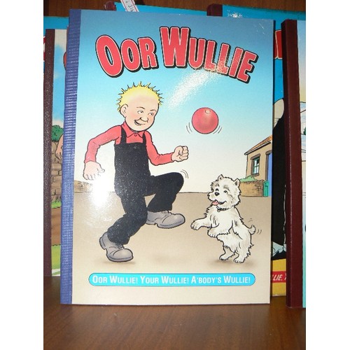 161 - COLLECTION OF 'OOR WULLIE' RETRO BOOKS