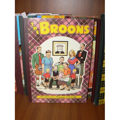 162 - COLLECTION OF 'THE BROONS' VINTAGE BOOKS