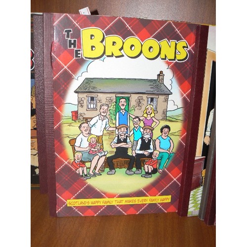 162 - COLLECTION OF 'THE BROONS' VINTAGE BOOKS