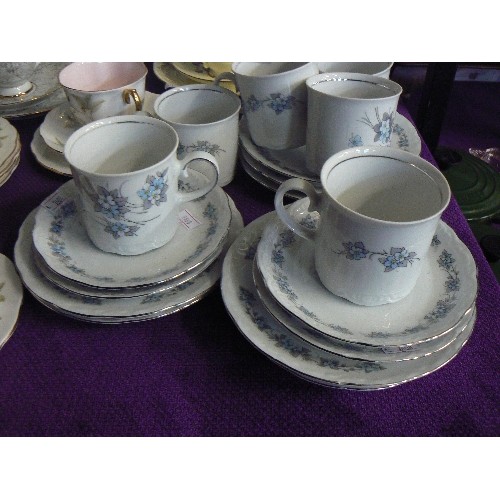 188 - ROYAL ALBERT BRAEMAR PART TEASET PLUS GERMAN PART TEASET AND A POLISH TRIO