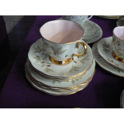 188 - ROYAL ALBERT BRAEMAR PART TEASET PLUS GERMAN PART TEASET AND A POLISH TRIO