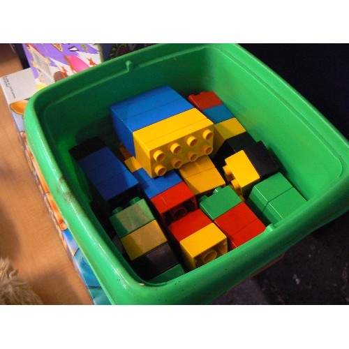 195 - BOX OF LEGO DUPLO, PIRATE GAME PLUS OPERATION