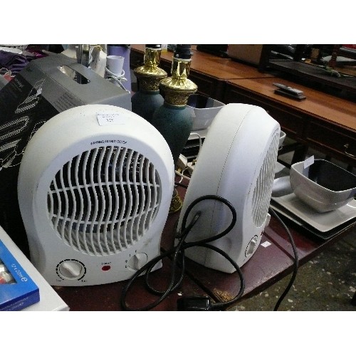 228 - 2 ELECTRIC FAN HEATERS