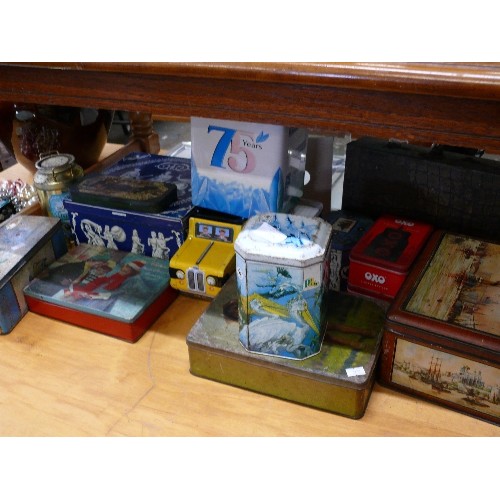 273 - LARGE COLLECTION OF VINTAGE ADVERTISING TINS