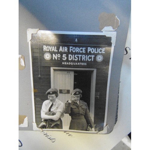 274 - Large collection of photographs and ephemera from a military/ RAF family, the collection of WRAF Off... 