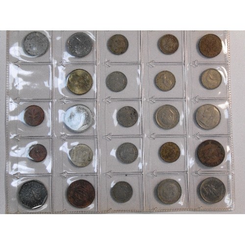 291 - Good collection of Antique & 20th Century coins in an album. Includes Francis 1st of Austria gilt 1 ... 