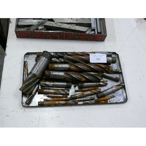 388 - SELECTION OF END CUTTERS