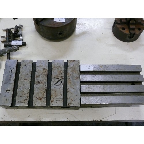 399 - 2 WORK PIECE HOLD DOWN BEDS FOR MILLING MACHINE