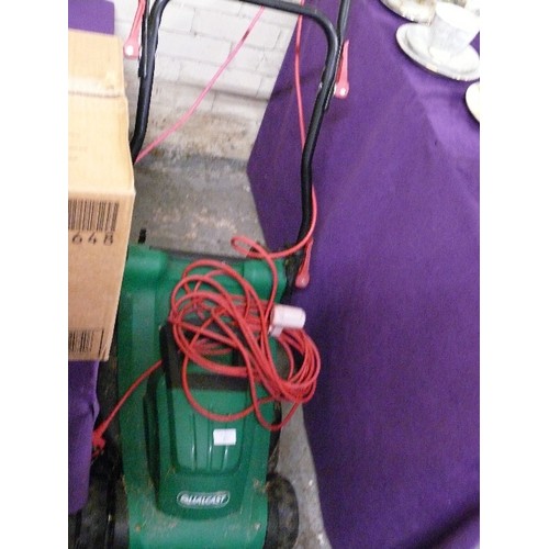 413 - QUALCAST ELECTRIC MOWER NO GRASS BOX