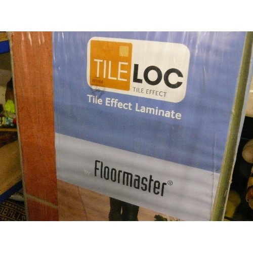 422 - FLOOR MASTER TILE LOC,  SEALED PACK AND 2 LOOSE