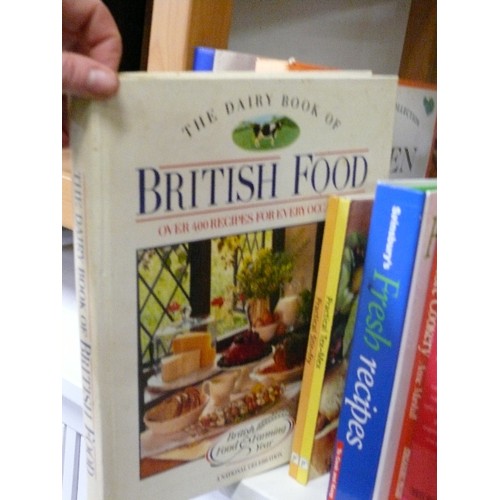 496 - SELECTION OF COOKERY BOOKS