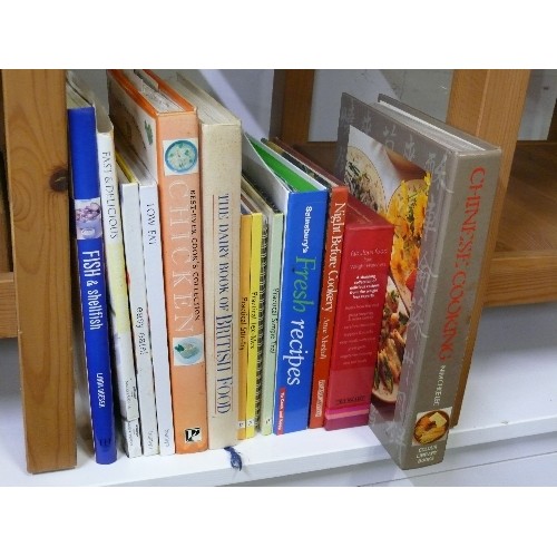 496 - SELECTION OF COOKERY BOOKS