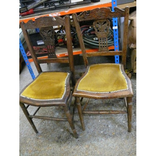 505 - PAIR OF VINTAGE CHAIRS