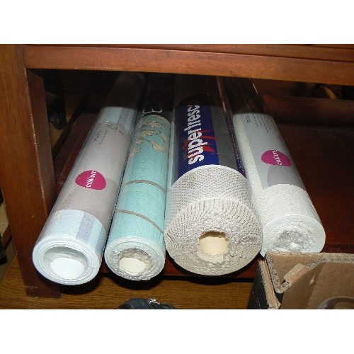 1006 - 4 ROLLS OF BRAND NEW WALL PAPER