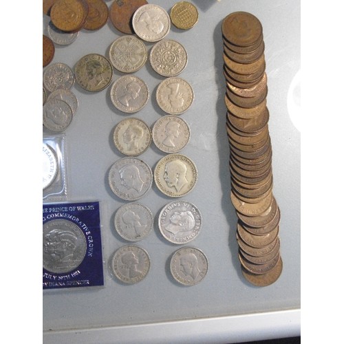 288 - Large quantity of British coins including crowns (1951 Festival of Britain Unc), Churchill, 1977, 19... 