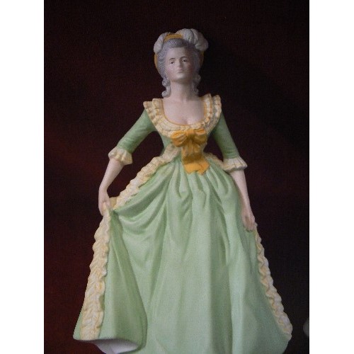 68 - FRANKLIN PORCELAIN 'MARIE ANTIONETTE' LIMITED EDITION FIGURINE PLUS A FRANKLIN PORCELIN 'CATHERINE T... 