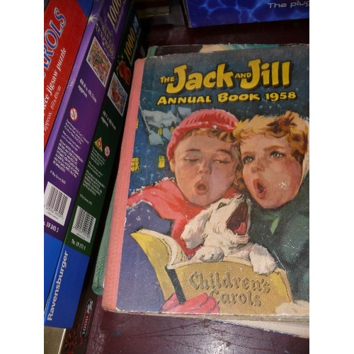 216 - 1950'S AND 60'S CHILDREN'S BOOKS INCLUDING THE CRACKER JACK GIRLS ,BRER RABBIT AND JACK & JILL.