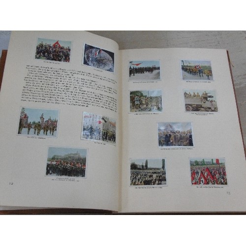 315 - Original German Third Reich cigarette card book/ album 