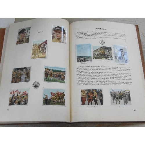 315 - Original German Third Reich cigarette card book/ album 