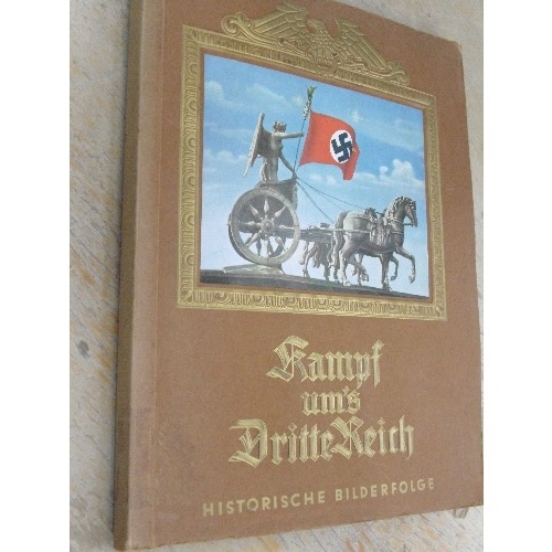 315 - Original German Third Reich cigarette card book/ album 