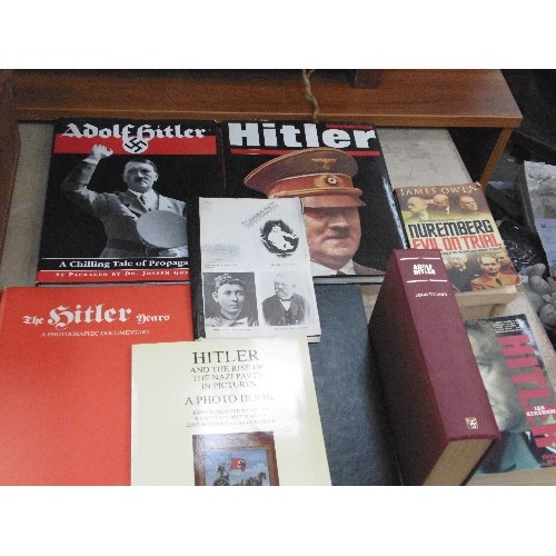 319 - 9 books on the subject of Hitler and Nazi Germany. Includes 