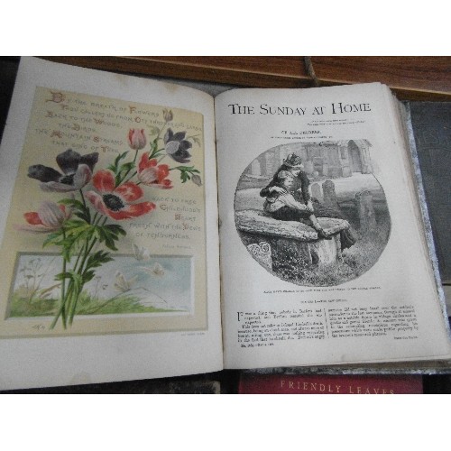 280A - Nine 19th Century illustrated Books including :-
A Collection of Hymns by John Wesley 1877 (This edi... 