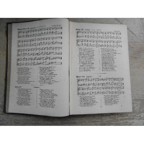 280A - Nine 19th Century illustrated Books including :-
A Collection of Hymns by John Wesley 1877 (This edi... 