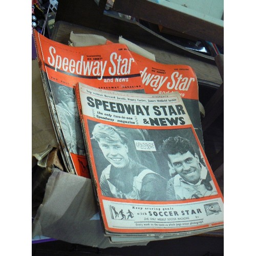 403 - QUANTITY OF 'SPEEDWAY STAR & NEWS' MAGAZINES FROM THE 1960'S.