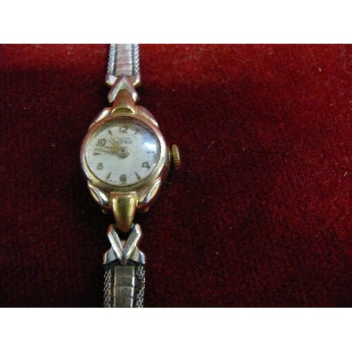 13 - A VINTAGE TIMEX ASTRAL VERY NICE LADIES DELICATE DRESS WRIST WATCH.