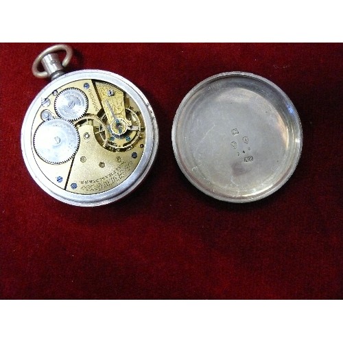 27 - A collection of antique pocket watches, including an 800 silver finely engraved ladies watch, a full... 