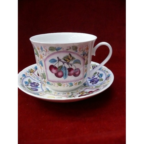 347 - Roy Kirkham pottery breakfast cup & saucer 