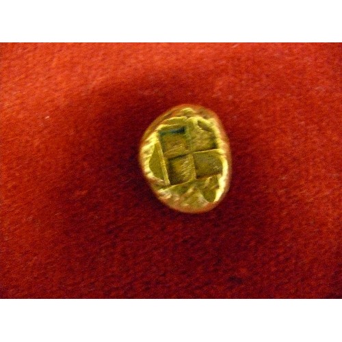 18B - ANCIENT GREEK GOLD COIN IONIA PHOKAIA, HEKTE 5TH OR 4TH CENTURY BC. FEMALE HEAD WITH DIADEM (TIARA) ... 