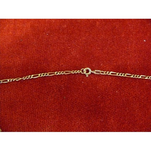 17L - A 9ct GOLD CHAIN 18 INCHES WEIGHT 4.6gr