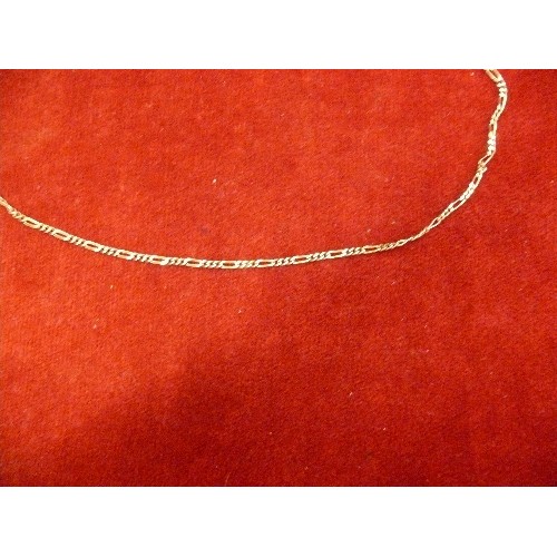 17L - A 9ct GOLD CHAIN 18 INCHES WEIGHT 4.6gr