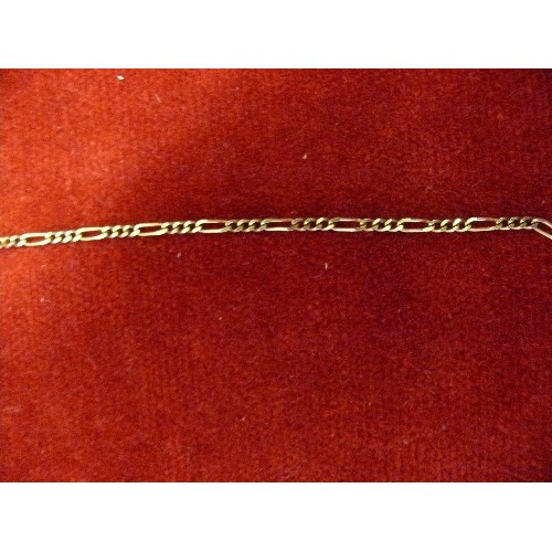 17L - A 9ct GOLD CHAIN 18 INCHES WEIGHT 4.6gr