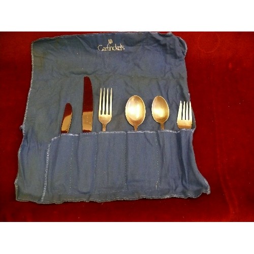 46 - 4 STERLING SILVER DINING PLACE SETTINGS BY S.KIRK & SON (1793) SILVERSMITHS BALTIMORE U.S.A. CUTLERY... 