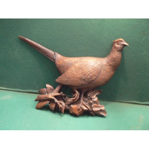 79 - Large pheasant wall ornament - 48cm - tail loose