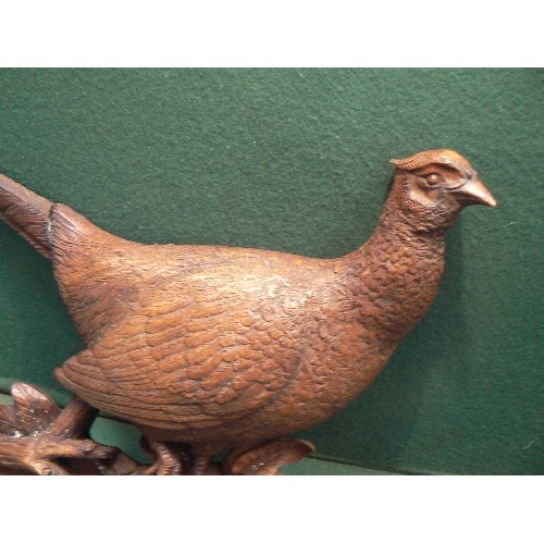 79 - Large pheasant wall ornament - 48cm - tail loose