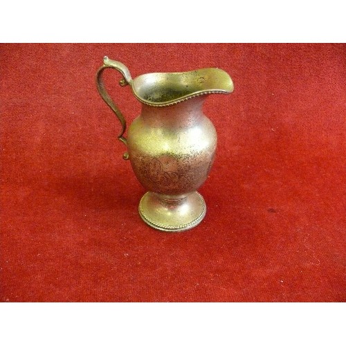 51 - A late 19th / early 20th Century American Sterling Silver cream jug in the Georgian style by the Gor... 