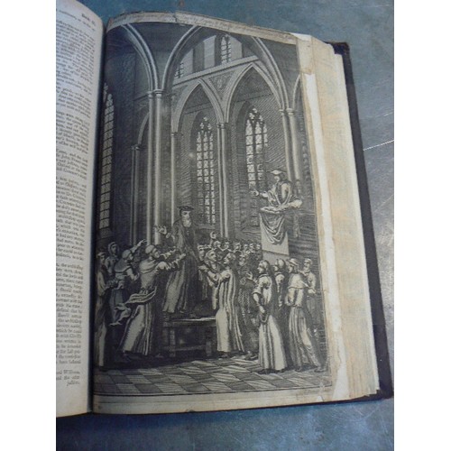 260B - FOXE'S BOOK OF MARTYRS. An 18th Century  edition of The Lives of the Martyr's by John Fox. Title pag... 