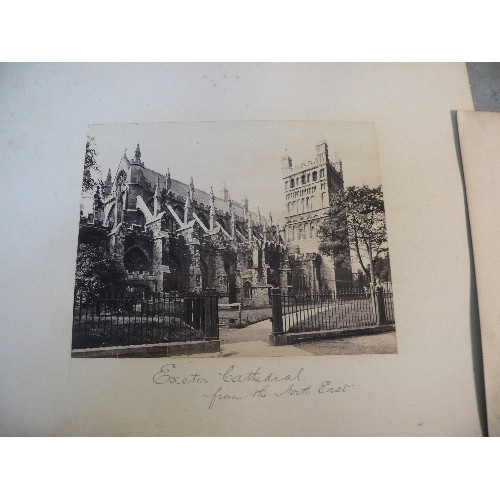 186 - Collection of 19th & 20th Century photographs including Windsor, Chester Cathedral, Exeter Cathedral... 