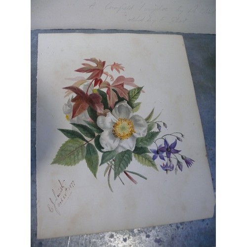 183 - Large quantity of miscellaneous prints, drawings & maps, 19th & early 20th Century. Includes drawing... 