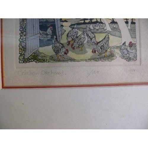 167 - Suzan Tatham - 20th C, High Wycombe School of Art. Limited Edition Engraving 